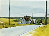 High Road by Edward Hopper